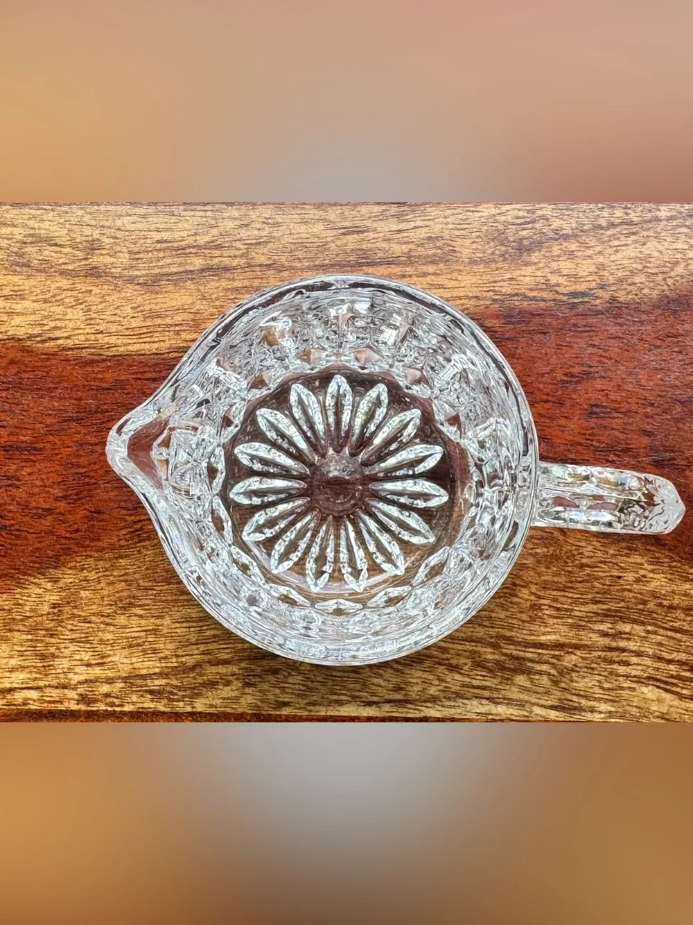Vintage Gorham Full Lead Crystal Creamer & Covered Sugar Bowl Set West Germany